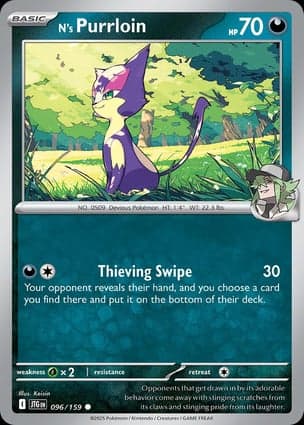 Carta Purrloin do NN's Purrloin