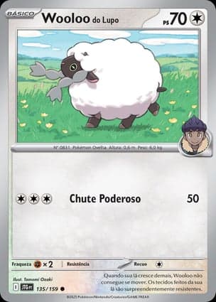 Carta Wooloo do Lupo