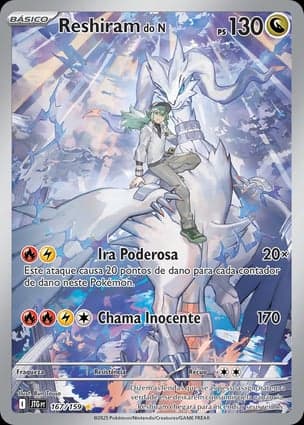 Carta Reshiram do NN's Reshiram