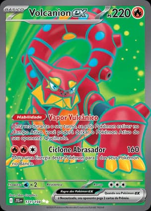 Carta Volcanion ex