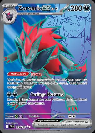 Carta Zoroark ex do NN's Zoroark ex