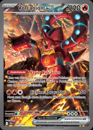 Carta Volcanion ex