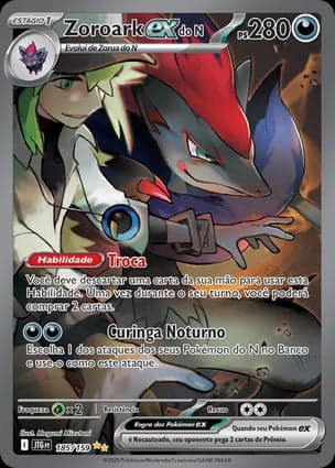 Carta Zoroark ex do NN's Zoroark ex