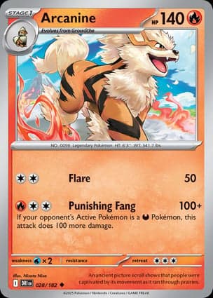 Carta Arcanine