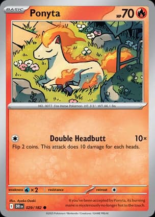Carta Ponyta