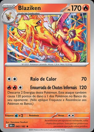 Carta Blaziken