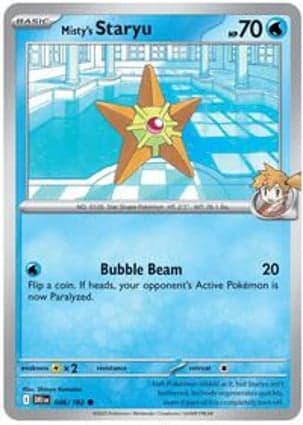 Carta Misty's Staryu