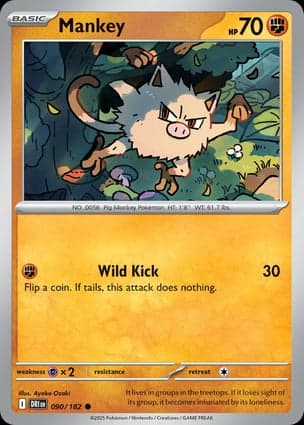Carta Mankey