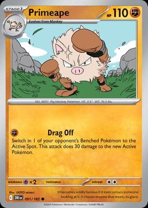 Carta Primeape