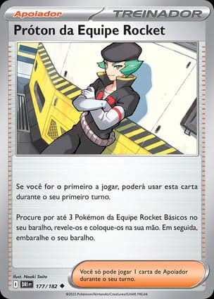Carta Próton da Equipe Rocket