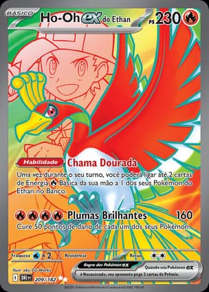 Carta Ho-Oh ex do Ethan
