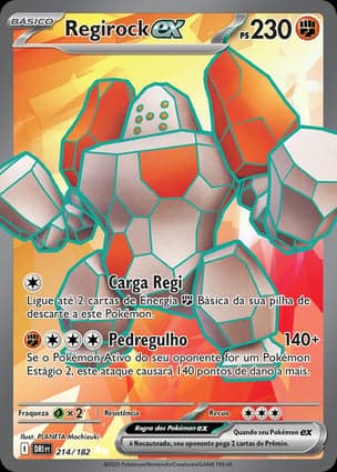 Carta Regirock ex