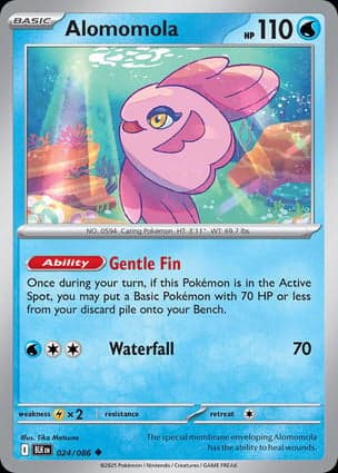 Carta Alomomola (Poke Ball Pattern)