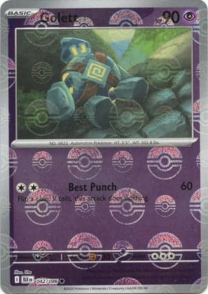 Carta Golett (Master Ball Pattern)