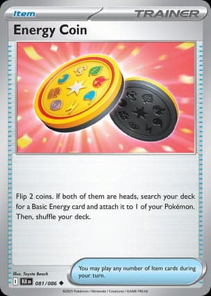 Carta Energy Coin (Poke Ball Pattern)