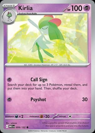 Carta Kirlia