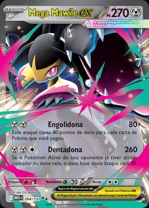 Carta Mega Mawile ex