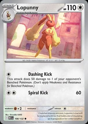 Carta Lopunny