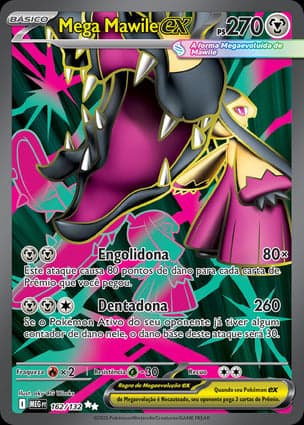 Carta Mega Mawile ex