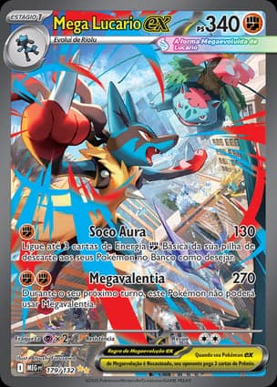 Carta Mega Lucario ex