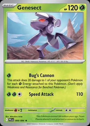 Carta Genesect