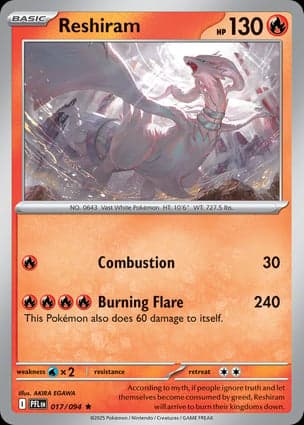 Carta Reshiram