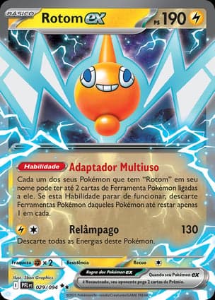 Carta Rotom ex