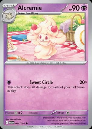 Carta Alcremie