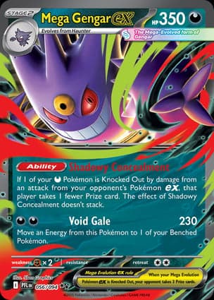 Carta Mega Gengar ex
