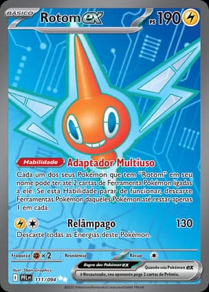 Carta Rotom ex