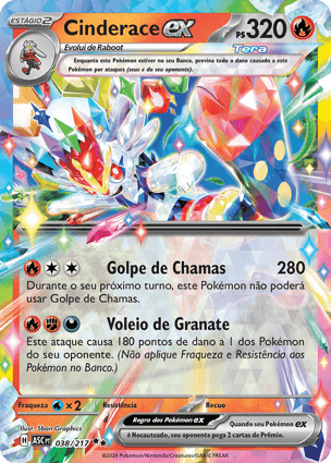 Carta Cinderace ex