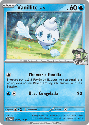 Carta Vanillite do NN's Vanillite