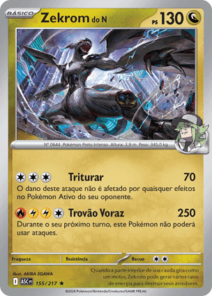 Carta Zekrom do NN's Zekrom