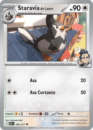 Carta Staravia do LauroLarry's Staravia