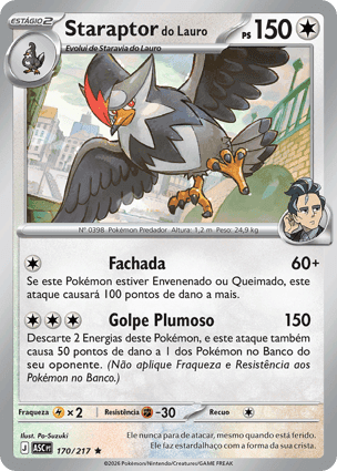 Carta Staraptor do LauroLarry's Staraptor