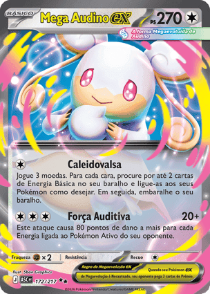 Carta Mega Audino ex