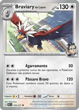 Carta Braviary do LauroLarry's Braviary