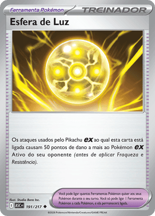 Carta Esfera de LuzLight Ball