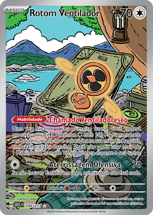 Carta Rotom VentiladorFan Rotom