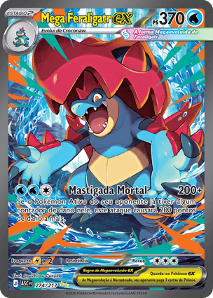 Carta Mega Feraligatr ex