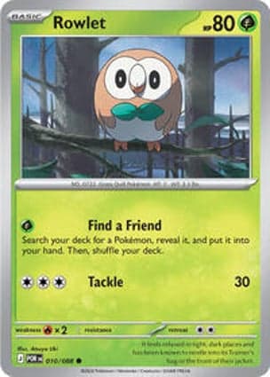 Carta Rowlet - 010/088