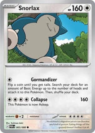 Carta Snorlax