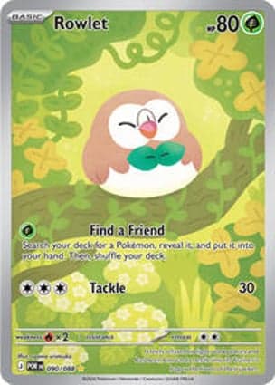 Carta Rowlet - 090/088
