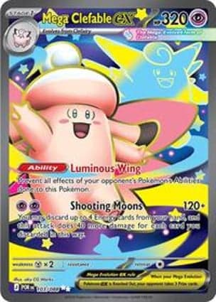 Carta Mega Clefable ex - 103/088