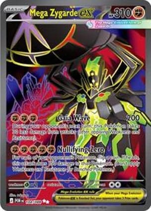 Carta Mega Zygarde ex - 104/088