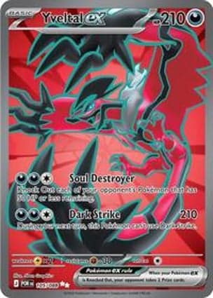 Carta Yveltal ex - 105/088