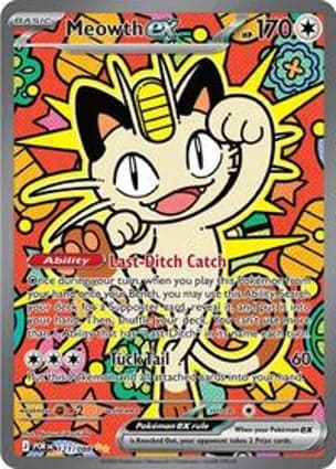 Carta Meowth ex - 121/088
