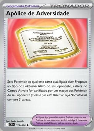 Carta Apólice de AdversidadeAdversity Policy