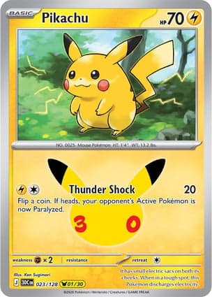Carta Pikachu