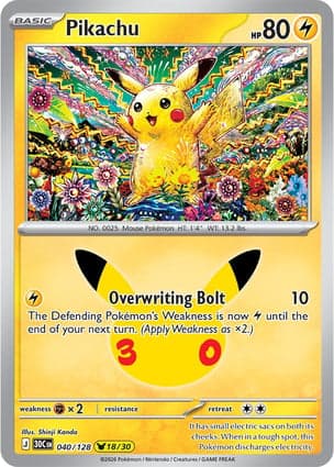 Carta Pikachu